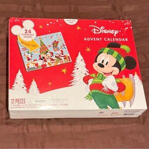 Disney Advent Calendar with 24 Surprises! Brand New/Sealed!